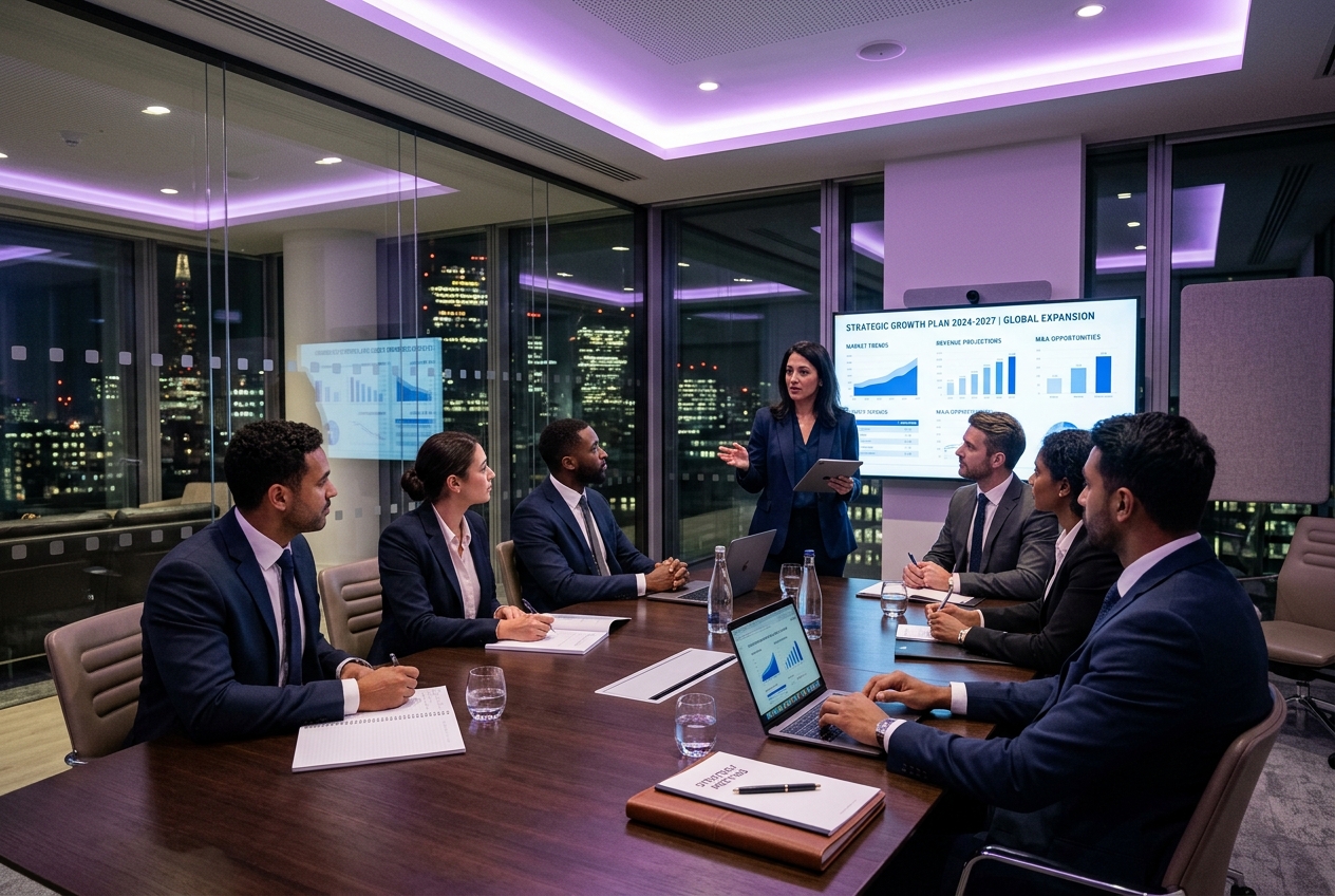 Apletal Boardroom Meeting